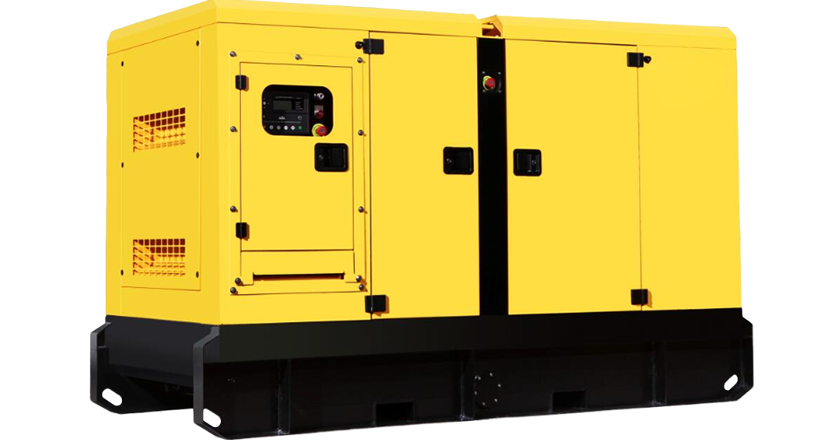 Mobile diesel generator for emergency electric power, industrial diesel power generator